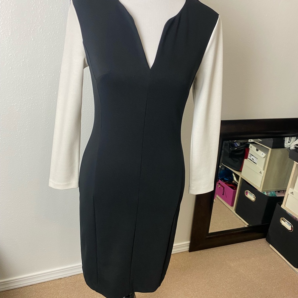 Black/White Dress